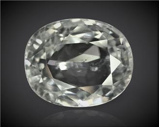 White Zircon Natural Certified 5.63 CTS... ( 85417 )